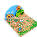 2015 Newest Promotional Wooden Toys,Wooden Gear Game Toys,Insect Gear Board Gear Toys